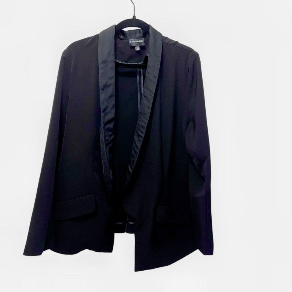 Lane Bryant black tuxedo blazer jacket 20